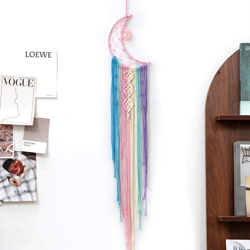 Explosions European-Style Artificial Woven Cotton Rope Tapestry Tassel Home Wall Hanging Decoration Soft Outfit Collection - Image 1